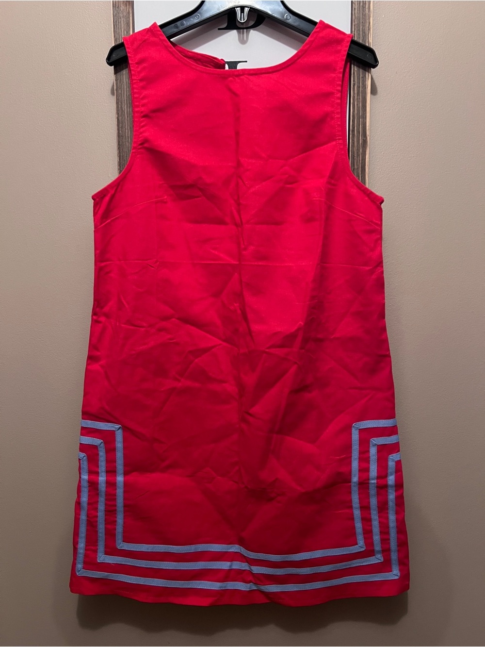 Women’s NWT Sleeveless Red Apron Dress